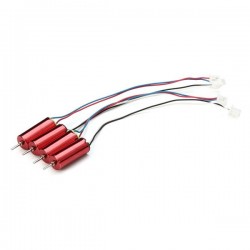 4X Racerstar 615 6x15mm 59000RPM Coreless Motor for Eachine E010 Blade Inductrix Tiny Whoop w/connector