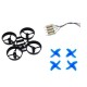 Micro RC Quadcopter Frame w/ 0615 Coreless Motor for Blade Inductrix Tiny Whoop