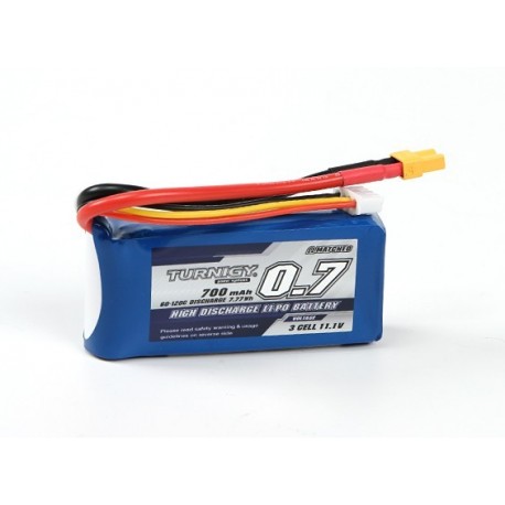 Turnigy 700mAh 3S 60C Lipo Pack (XT30)