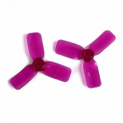 1 Pair DYS 2030 1.5mm Hole 2 Inch 3 Blade Propeller Triblade Bullnose Prop For 1102 1104 1105 Motor