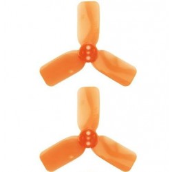 1 Pair DYS 2030 1.5mm Hole 2 Inch 3 Blade Propeller Triblade Bullnose Prop For 1102 1104 1105 Motor