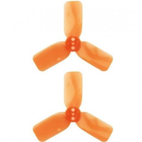 1 Pair DYS 2030 1.5mm Hole 2 Inch 3 Blade Propeller Triblade Bullnose Prop For 1102 1104 1105 Motor