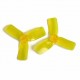 1 Pair DYS 2030 1.5mm Hole 2 Inch 3 Blade Propeller Triblade Bullnose Prop For 1102 1104 1105 Motor
