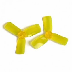 1 Pair DYS 2030 1.5mm Hole 2 Inch 3 Blade Propeller Triblade Bullnose Prop For 1102 1104 1105 Motor
