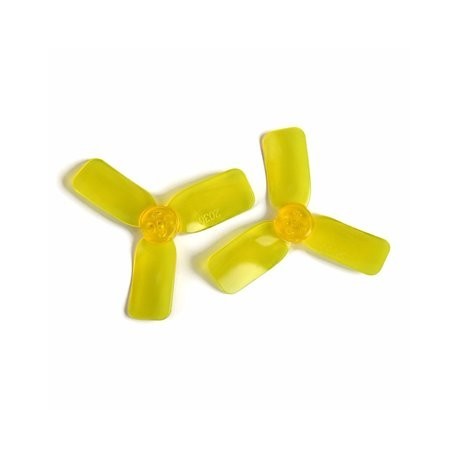 1 Pair DYS 2030 1.5mm Hole 2 Inch 3 Blade Propeller Triblade Bullnose Prop For 1102 1104 1105 Motor