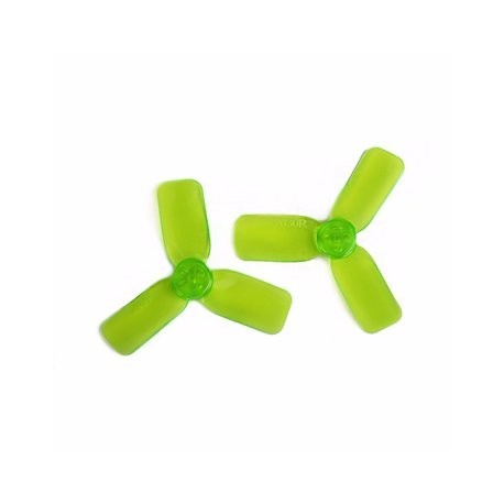 1 Pair DYS 2030 1.5mm Hole 2 Inch 3 Blade Propeller Triblade Bullnose Prop For 1102 1104 1105 Motor