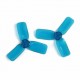 1 Pair DYS 2030 1.5mm Hole 2 Inch 3 Blade Propeller Triblade Bullnose Prop For 1102 1104 1105 Motor