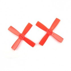 1 Pair Racerstar 2035 50mm 4 Blade ABS Propeller 1.5mm Mounting Hole For 80-110 FPV Racing Frame