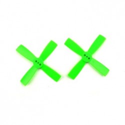 1 Pair Racerstar 2035 50mm 4 Blade ABS Propeller 1.5mm Mounting Hole For 80-110 FPV Racing Frame