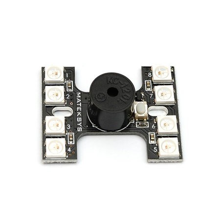 Matek LED Tail light WS2512B with Loud Buzzer Dual Modes for FPV Racer Multicopters
