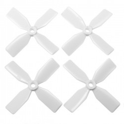 Youbi XV 130 XV1-130 3030 Prop 3 Inch 4-Blade Propeller White 4 PCS