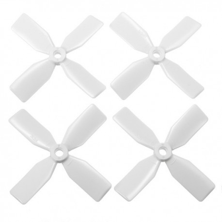 Youbi XV 130 XV1-130 3030 Prop 3 Inch 4-Blade Propeller White 4 PCS