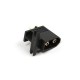 Amass XT60C-M Plug Male XT60 Connector With Mounting Bracket Black