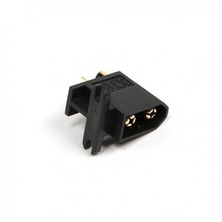 Amass XT60C-M Plug Male XT60 Connector With Mounting Bracket Black