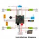 470uf Anti-interference Parallel Capacitor Plate Capacitance Board 1-6S LiPo For Mini ESC