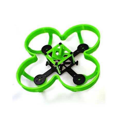 PCW100 100mm Carbon Fiber Brushless FPV Racing Frame with Camera Mount Propeller Guard