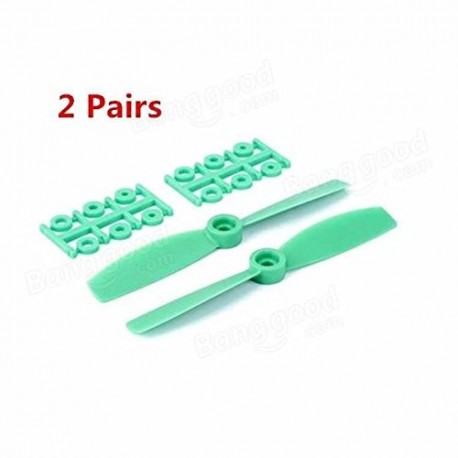 2 Pairs DYS 6045 T6045 CW/CCW ABS Propellers For QAV250 RC Multirotors