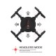 FQ777 FQ17W Mini Wifi FPV Drone Foldable Pocket RC Quadcopter - BNF