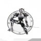 DIY Jigsaw Puzzle 3d Metal Robot Model Nano Core Bader For Kids Children Gift
