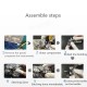 DIY Jigsaw Puzzle 3d Metal Robot Model Nano Core Bader For Kids Children Gift