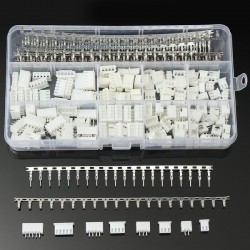 Excellway® DH32 560Pcs 2/3/4/5Pin Male/Female Wire Jumper Head Connector Adapter Plug Set