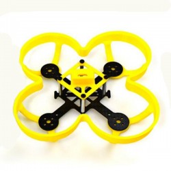 PCW100 100mm Carbon Fiber Brushless FPV Racing Frame with Camera Mount Propeller Guard