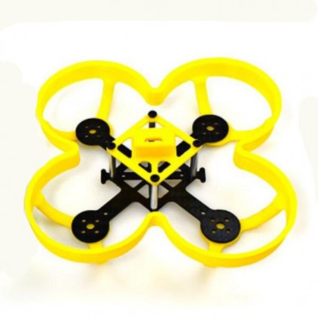 PCW100 100mm Carbon Fiber Brushless FPV Racing Frame with Camera Mount Propeller Guard