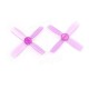 1 Pair Racerstar 2435 60mm 4 Blade Propeller 1.5mm Hole For 11xx Motors 80-110 FPV Racing Frame