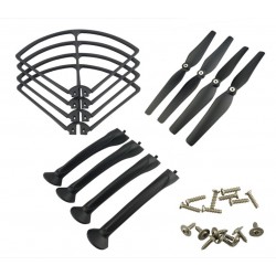 Syma X8 X8C X8W X8G Parts Set Landing Gear Blade Propeller Protect Ring for RC Quadcopter Drone parts