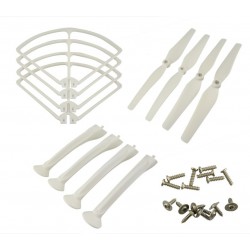 Syma X8 X8C X8W X8G Parts Set Landing Gear Blade Propeller Protect Ring for RC Quadcopter Drone parts