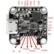 16x16mm Super_S STM32F405 F4 2-4S Mini Flight Control Board with 5V 1A BEC Support D-shot