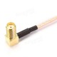 FPV 5cm Extension Cable SMA Male to SMA Female Right Angle Cable