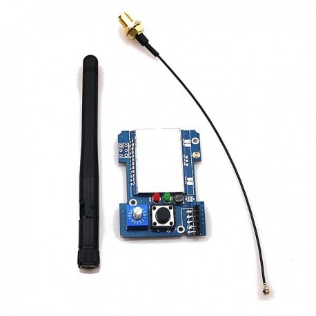 2.4G CC2500 A7105 Frsky Multiprotocol TX Module With Antenna