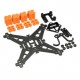 WX110 (B) 110mm X structure 1.5mm Brushless Carbon Fiber Frame Kit