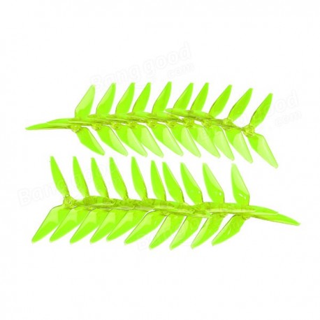 10 Pairs Kingkong 5051 Single Color 3-blade CW CCW Propeller 5.0mm Mounting Hole for FPV Racer
