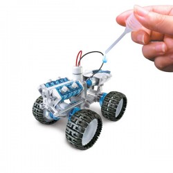 DIY003 Self-assembled Salt Water Fueled DIY Space Vehicle Car Toy for Kids Gift