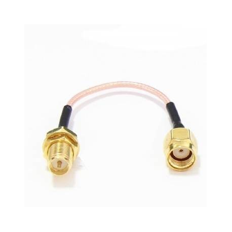 60mm Low Loss Antenna Extension Cord Wire Fixed Base for Antenna RP-SMA