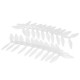 10 Pairs Racerstar FishBone V2 5041 3 Blade Racing Propeller 5.0mm Mounting Hole for Racing Frame