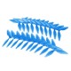 10 Pairs Racerstar FishBone V2 5041 3 Blade Racing Propeller 5.0mm Mounting Hole for Racing Frame