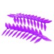 10 Pairs Racerstar FishBone V2 5041 3 Blade Racing Propeller 5.0mm Mounting Hole for Racing Frame