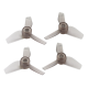 Rakonheli 31mm 3 Blade Clear Propeller (2CW+2CCW- 0.8mm Shaft)
