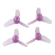 Rakonheli 31mm 3 Blade Clear Propeller (2CW+2CCW- 0.8mm Shaft)