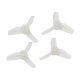 Rakonheli 31mm 3 Blade Clear Propeller (2CW+2CCW- 0.8mm Shaft)