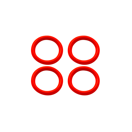 Rubber O-Ring 6x1mm (Red)