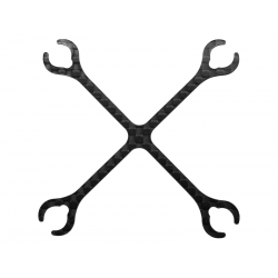 Rakonheli CNC 3K Pure Carbon Fiber Stiffener (6mm Motor) (for Blade Inductrix/FPV/Pro, 6064DQX980)