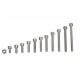 Suleve™ M3SS2 M3 Stainless Steel Allen Bolt Nut Hex Socket Cap Screw Assortment Kit 440pcs