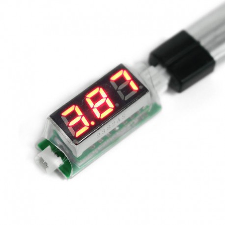 PH2.0 PH1.25 1S Battery Voltage Checker Tester For Blade Nano QX CPX Tiny Whoop V911