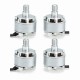 4X DXW DX1306 4000KV 1-3S Brushless Motor CW CCW For 150 180 200 FPV Racing Frame