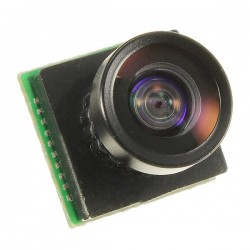 600TVL 2.8mm Lens 1/4 CMOS 110 Degree Wide Angle PAL FPV Camera