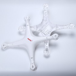 White Body Shell Case Housing Upper&Lower for Syma X8C X8W X8G Quadcopter